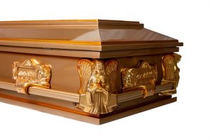 Ataúd Artemis modelo Dorado 1 — Funeraria El Alba