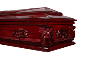 Ataúd Casiopea modelo Café Oscuro — Funeraria El Alba