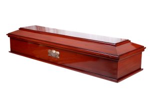 Ataúd Eridano modelo Café — Funeraria El Alba