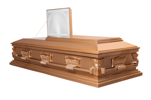Ataúd Especial modelo Dorado — Funeraria El Alba