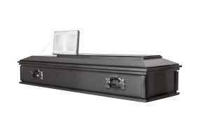 Ataúd Piramidal modelo Plateado — Funeraria El Alba