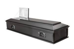 Ataúd Piramidal modelo Plateado — Funeraria El Alba