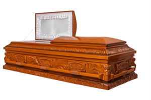 Ataúd Draco modelo Café — Funeraria El Alba