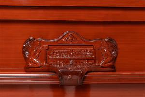 Ataúd Casiopea modelo Café — Funeraria El Alba