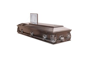 Ataúd Vergel modelo Plateado — Funeraria El Alba